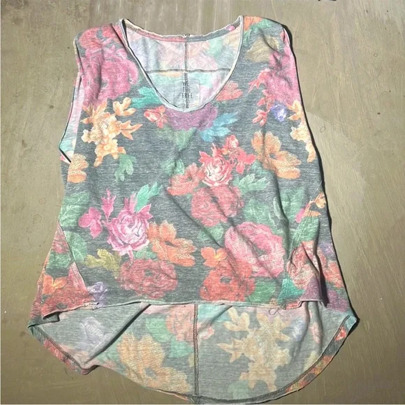 DONATE Free People Floral Tank - Picture 2 of 6